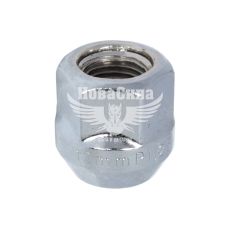 Гайка колес уни. 12x1,25x23 хром конус откр. ключ 19 (Walline)