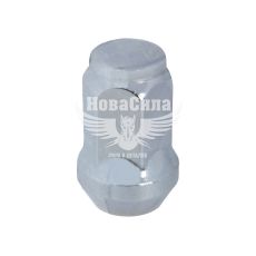 Гайка колес уни. 12x1,25x35 хром конус закр. ключ 17 (Walline)