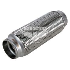 Гофра глушителя 55х200мм. 3-х слойная (Walline) (длинный фланец)