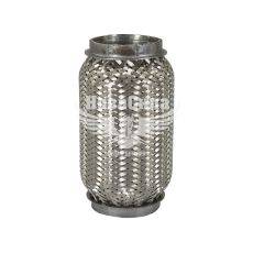 Гофра глушника 55х150мм. 3-х шарова Interlock, (AGK) (короткий фланець)