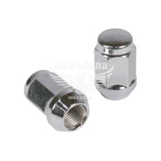 Гайка колеса унив. 12x1,25x35 хром конус закр. ключ 19 (Walline)