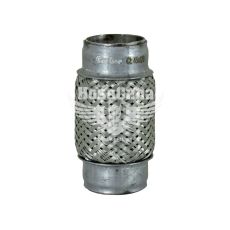 Гофра глушника 45х120мм. 3-х шарова (CarLine) (довгий фланець)