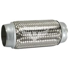 Гофра глушника 64х200мм. 3-х шарова (Shikoo) (довгий фланець)