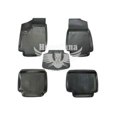 Автоковрики в салон 2121-Нива (Украина) (резиновые) кт.-5шт.