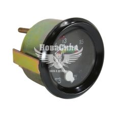 Датчик вольтметр МТЗ в панель приб. 12V (Skadi)