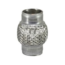 Гофра глушника 38х93мм. 3-х шарова (EuroEx) (довгий фланець)