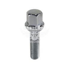 Болт колеса ун. 12x1,5x40 хром ключ 17 сфера (Walline)