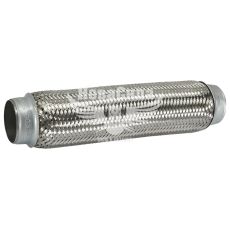 Гофра глушителя 55х320мм. 3-х слойная (Shikoo) (длинный фланец)