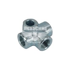 З'єднувач гальм. трубок (трійник) М10х1,0 внутр. різьба (Frenkit)