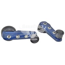 Ручка стеклоподъемника (Elegant) синие к-т 2шт.