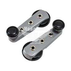 Ручка стеклоподъемника (Elegant) серые к-т 2шт.