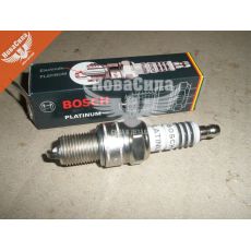 Свеча зажигания длинная (Bosch) (Platinum) WR 7 DP 1 кон. ключ 21 (2101-07)