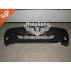 Бампер 1118-Калина передній голий (Кампласт) під противотуманки