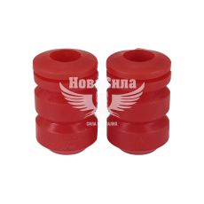Отбойник амортизатора 2108-099 перед. кт. 2шт. (CS-20) (красный полиуретан)