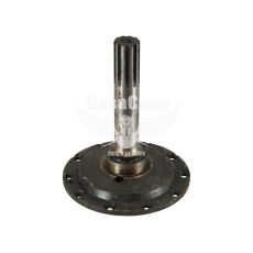 Вал разд. КПП 469-УАЗ привода перед. мосту прав. (СНГ) (грибок) (левая резьба, с точкой)