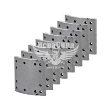 Накладка тормозной колодки FRUEHAUF, ROR, TRAILOR 419х178 станд. (Stellox)