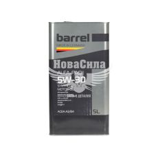 Моторное масло бензин, дизель 5W-30 (Barrel) Alfa-Pao 5л.