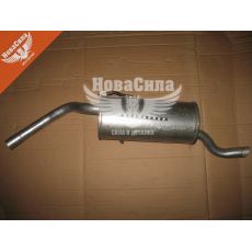 Глушник (бочка) основний Fiat Scudo 1.9D з95-03р.в. (POLMO) (нерж.)