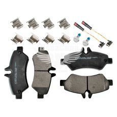 Колодки гальмівні MB Sprinter з06р.в. 209-518 зад. (Bosch) (Mapco) VW Crafter (з датчиком)