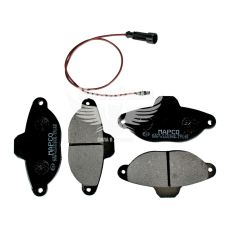 Колодки гальмівні Fiat Punto з93-00р.в. перед. (Bendix) (Mapco)