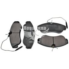 Колодки гальмівні Fiat Ducato з94-02р.в. перед. (TRW) (Mapco) (з датчиком)