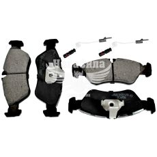 Колодки гальмівні MB Sprinter з95-06р.в. 208-416 зад. (Ate) (Mapco) VW LT