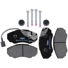 Колодки гальмівні Fiat Ducato з06р.в. зад. (Brembo) (Champion)