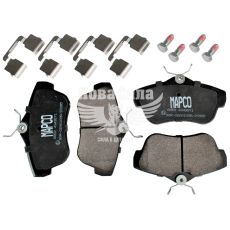 Колодки гальмівні Fiat Scudo з07р.в. зад. (Lucas) (Mapco)