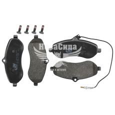 Колодки гальмівні Fiat Scudo з07р.в. перед. (Lucas II) (Road House)