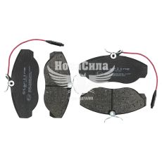 Колодки гальмівні Fiat Ducato з94-02р.в. перед. (Lucas) (Starline) (з датчиком)