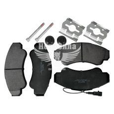 Колодки гальмівні Fiat Ducato з94р.в. перед. R16 (Brembo) (Mapco)