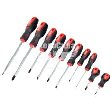 Викрутка (набір) (CarLife) кт. 10шт. -/+