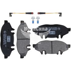 Колодки гальмівні MB Vito з03р.в. перед. (Bosch) (Champion) Viano