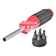 Викрутка (CarLife) -/+ 6в1 (з насадками)