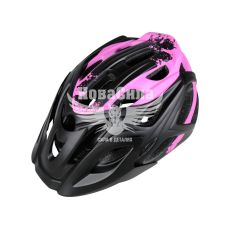 Велосипедний шолом (Greys) M чорно-фіолетовий