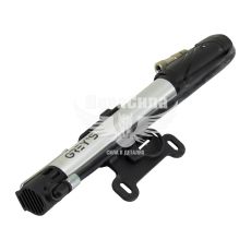 Насос велосипедний (Greys) алюмінієвий корпус, металева ручка (25x140мм.)