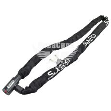 Замок велосипедний (Greys) ланцюг 6x1500мм на ключ