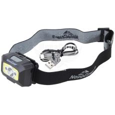 Фонарик на голову (Nord Camp) COB + XPE 3W, 280lm, 1200mAh, сенсорний