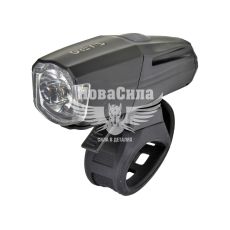 Фара велосипедная (Greys) LED 400lm, IPX4, 1400mAh, крепл. на руль, 7 реж. работы, microUSD