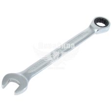 Ключ ріжково-накидний 19мм. з тріщоткою (King ROY)