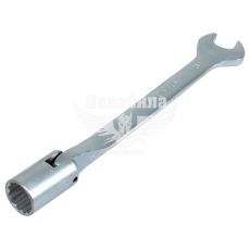Ключ ріжково-карданний 17мм. (Intertool)