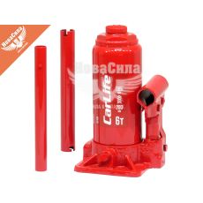 Домкрат гідравлічний 6т. (CarLife) карт. упак. (вис. під. 385мм.)