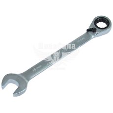 Ключ ріжково-накидний 16мм. з тріщоткою (Intertool)