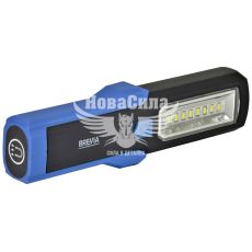 Лампа переносна інспекційна (Brevia) LED 8SMD+1W 300lm, 3xAA