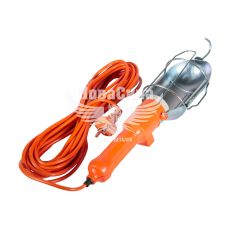 Лампа переносная в розетку 10м. 220V (Vortex)