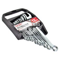 Набір ключів ріжково-накидних (CarLife) 12шт. (6-22мм.)