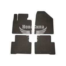 Автоковрики в салон Hyundai Santa Fe с13г.в. (Polytep) (резиновые) кт.-4шт.