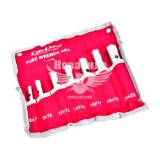 Набір ключів (CarLife) трубчатих 7шт. (6x7-21x22)