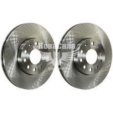 Диск гальмівний VW Caddy III з04р.в. перед. (Champion) (288мм.)