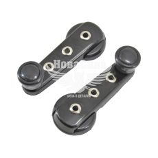 Ручка стеклоподъемника (Elegant) черные к-т 2шт.